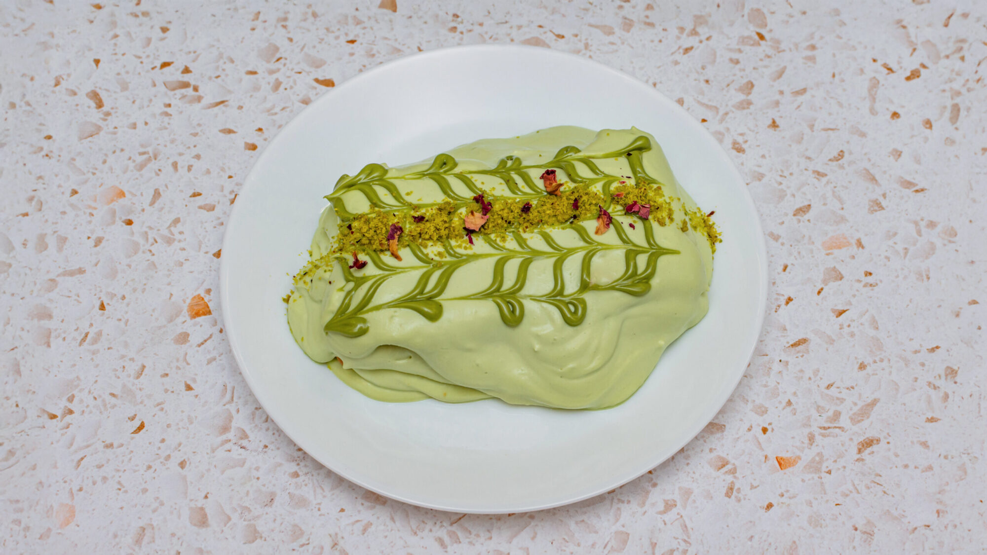 Pistachio Cream Cake